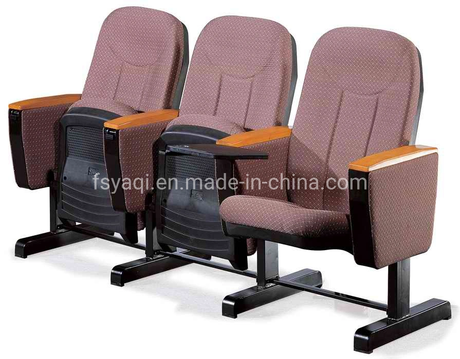 School Metal Furniture Conference Theater Cinema Chair Auditorium Chair with Movable Legs, Auditorium Seating, Cheap Auditorium Chair, Auditorium Seat (YA-12)